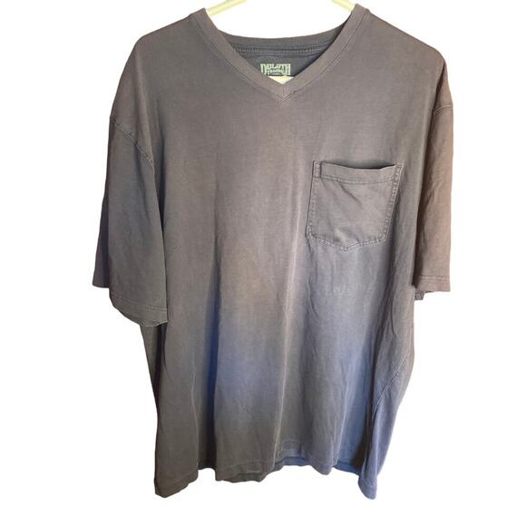 Blue Gray Working Duluth Trading Co Shirt Large - Picture 1 of 4